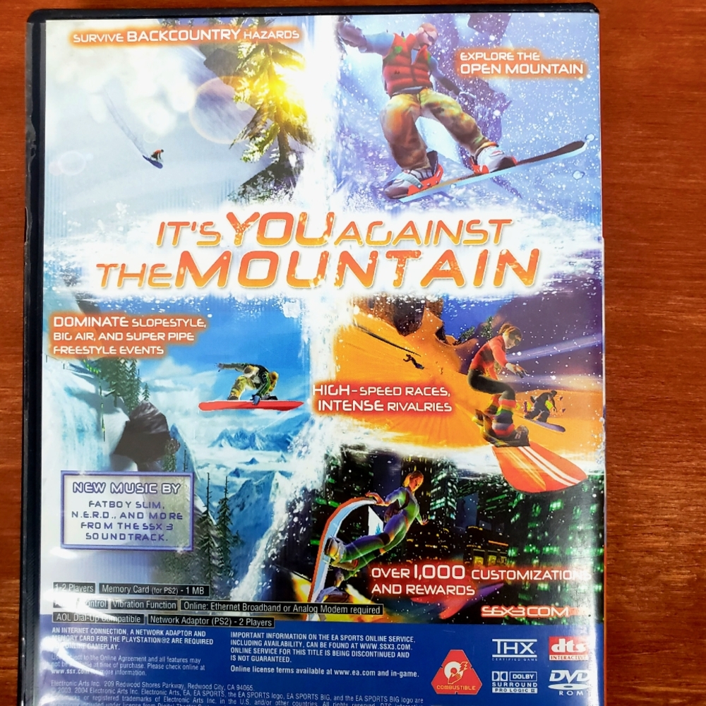 PS2 Extreme Sports Racing Video Game Bundle - Picture 9 of 10